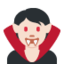 Vampire: Light Skin Tone emoji on X / Twitter