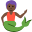 Merperson: Dark Skin Tone emoji on X / Twitter