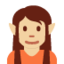 Elf: Medium-Light Skin Tone emoji on X / Twitter