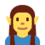Emoji Elfo homem no X / Twitter