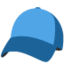 Emoji Gorra con visera en X / Twitter