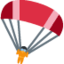 Emoji Paracadute su X / Twitter