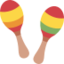 Maracas emoji on X / Twitter
