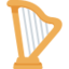 Harp emoji on X / Twitter