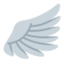 อีโมจิ ปีก บน X / Twitter
