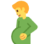 Pregnant Man emoji on X / Twitter