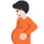 Pregnant Person: Light Skin Tone emoji on X / Twitter