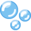 Bubbles emoji on X / Twitter