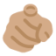 Index Pointing at the Viewer: Medium Skin Tone emoji on X / Twitter