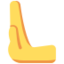 Leftwards Pushing Hand emoji on X / Twitter