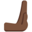 Rightwards Pushing Hand: Dark Skin Tone emoji on X / Twitter