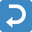 Right Arrow Curving Left emoji on X / Twitter