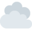 Cloud emoji on X / Twitter