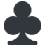 Club Suit emoji on X / Twitter