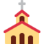 X / Twitter üzerinde Kilise emojisi