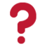Red Question Mark emoji on X / Twitter