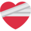 Emoji Cuore guarito su X / Twitter